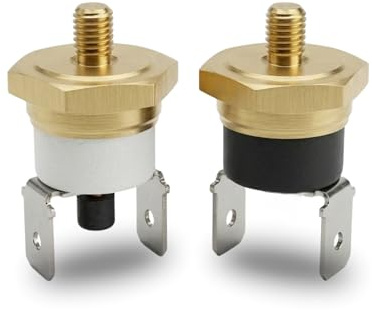 Paar Thermostate 95 °C und 165 °C, kompatibel mit Didiesse Frog FR019 FR020 | Set FR019 + FR020: Thermostat 95 °C mit automatischer Reset und Sicherheitsthermostat 165 °C mit manueller Rückstellung