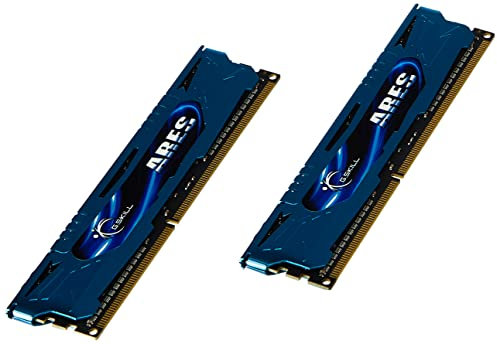 G.Skill F3-2400C11D-8GAB - Memoria RAM de 8 GB (DDR3, 2 x 4 GB, 2400 MHz, 240-pin, CL11), Azul