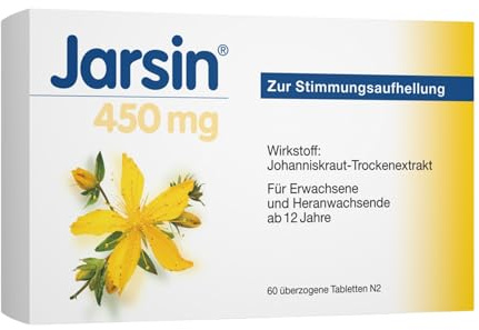 Jarsin 450 mg Tabletten zur Stimmungsaufhellung, 60 St. Tabletten