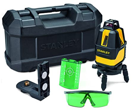 Stanley - Niveau laser multilignes 360° vert portée 20m/50m avec mallette - SML360