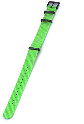 KHS Natoband EBNGR.22 Grün, 22 mm