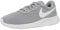 Nike Tanjun, Scarpe da Ginnastica Donna, Grigio Wolf Grey White Barely Volt Bl, 38.5 EU