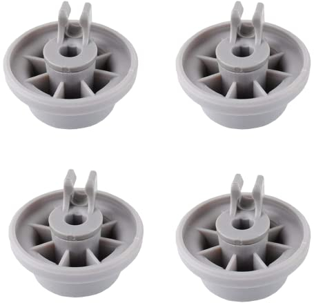 Dishwasher Lower Bottom Basket Roller Wheels For Bosch (Pack Of 4)