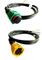 MelTruck® 2x Bajonettstecker 6 polig Verbinder Kabel 1m für Anhänger Rückleuchten Stecker