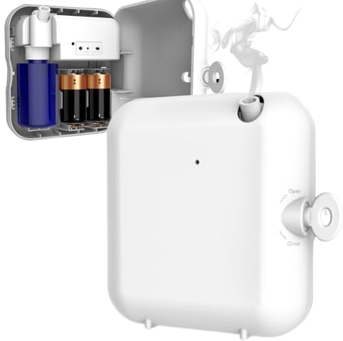 Bluetooth Diffusor für ätherische Öle – 100 Ml, Zum Aufhängen, Intelligenter Aromatherapie Diffusor mit 10 Zerstäubungsstufen für Zuhause