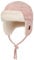 maximo Teddy Fur Kids Fliegermütze Pilotenmütze Trappermütze Lapeer Chapka Kindermütze (47 cm - rosa)