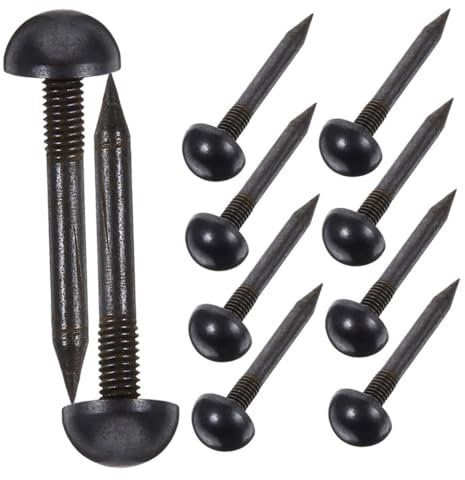 ULTECHNOVO 10piezas Tachuelas Decorativas De Antiguo Para Muebles De Clavos De Tapicería Para Proyectos y Reparación De Muebles