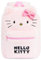 Hello Kitty Fluffy Girls Backpack Cute Plush Kawaii Rucksack Kids Teens Travel Fashion Daypack Bag, Anime Girls Gifts (Pink Hello Kitty)