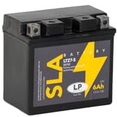 LANDPORT Batterie 12V 6Ah LTZ7-S SLA kompatibel für AJP PR5 250 Enduro Aprilia Aprilia AF1, SR 50, Baotian BT49QT, Beta RR 125, 300, Gas Gas EC 250 Racing