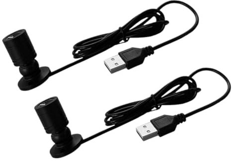 CANIGHT Vitrinenbeleuchtung Led 2 Led Für Schrank Und Vitrine Kabellose Steh Mit Usb Ladefunktion Ideal Zur Präsentation Von Schmuck Und Kunstwerken Punktstrahler