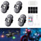 WILLONG LED Blitzlicht Auto 4 Stück,Kabellose LED Lichter Auto,Drone Strobe Light,Wireless LED Light mit Fernbedienung,Blitzlichter für Auto,Motorrad,Drohne
