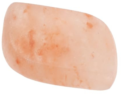 Jabón de Sal Rosa Natural, Piedra Exfoliante en Forma de Hoja