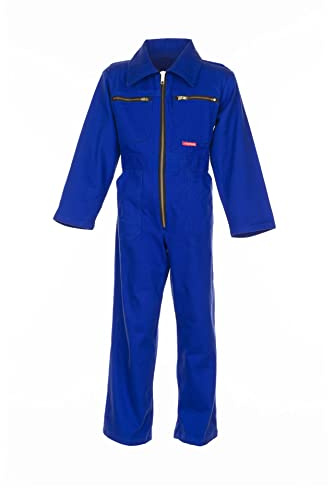 Planam 162134 Size 134/140 Children's Overall - Mid Green