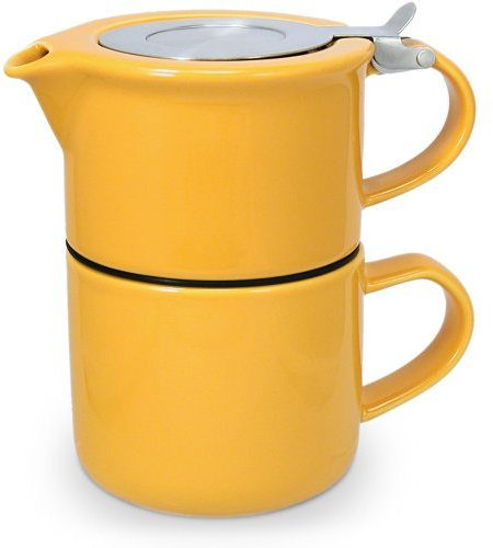 FORLIFE Tea for One with Infuser 14 Ounces, Mandarin,347-MND