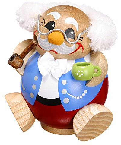 Kugelräucherfigur Pensionär groß