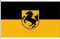 KÖNIGSBANNER Hissfahne Stuttgart 60x90cm - Städteflaggen & Fahnen - Handarbeit aus DE - Fahne für Fahnenmast doppelt gesäumt, stabiles Gurtband + 2 Kunststoff-Karabinerhaken