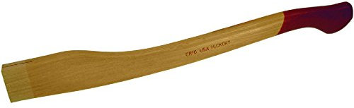 HaWe Hache Manche 600 mm en Hickory, Beige/Rouge, 100 x 10 x 10 cm