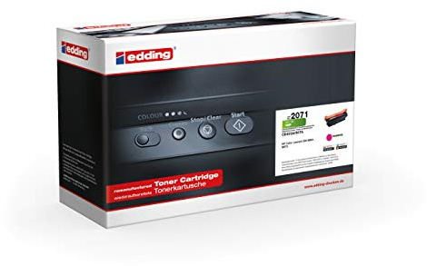 edding Toner EDD-2071 - Magenta - Reichweite 6000 Seiten - Ersetzt HP 507A (CE403A)