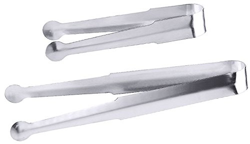 Wurstzange aus Edelstahl 18/10, fugenlos/Länge: 16 oder 24 cm | ERK (A1 - Länge: 16 cm)