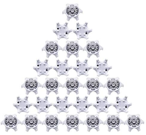 MamimamiH 28pcs Pinchos para Zapatos de Golf ThinTech Spikes Tacos/Clavos para Zapatos de Golf Pure Tour 360 Mizuno Footjoy Callaway