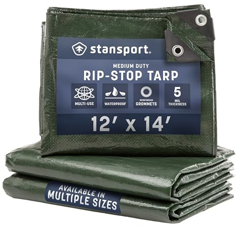 StanSport Camping Tarp Campingplane, Mehrfarbig, Einheitsgröße