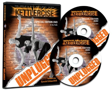 Kettlercise Unplugged 2 Disc DVD - The World’s No#1 Kettlebell Class NEW RELEASE Home Workout DVD Ultimate Fat Loss & Body Tone Program