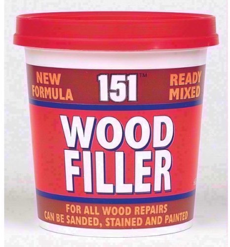 2 X 151 Wood Filler White - For All Wood Repairs - 600g Tub