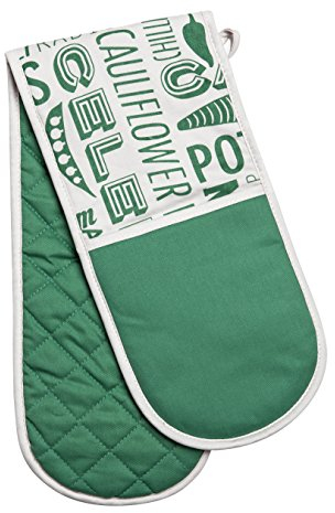Premier Housewares Porter Double Oven Glove - Green