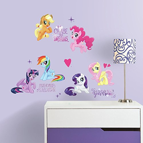 RoomMates My Little Pony The Movie Wandaufkleber zum Abziehen und Aufkleben, Na