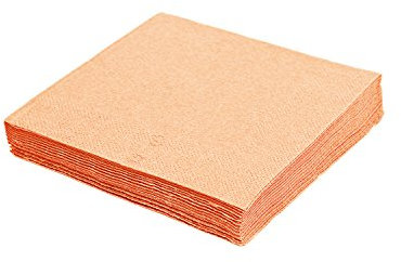 SWS-Schüler Servietten 1-lagig, 33 x 33 cm apricot [100 Stück]