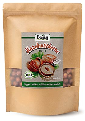 Biojoy Avellanas Crudas BÍO (1 kg), peladas y enteras, sin sal
