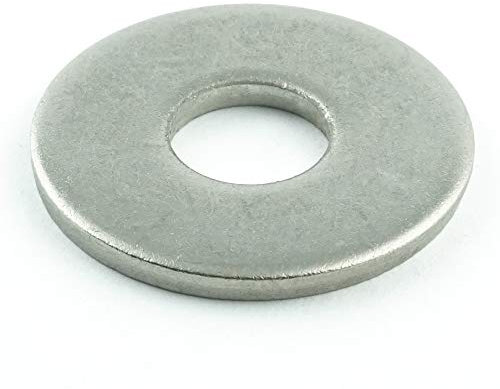 Eisenwaren2000 | Große Unterlegscheiben M7 (50 Stück) - DIN 9021 / ISO 7093-1 - Karosseriescheiben - Edelstahl A2 V2A - rostfrei
