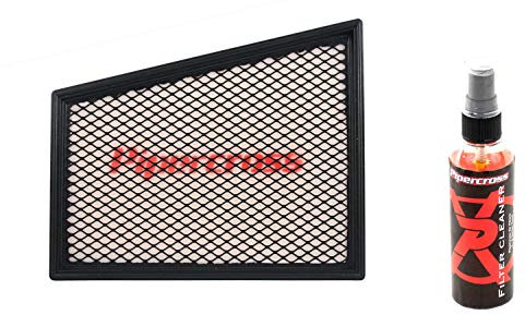 Pipercross - Filtro dell'aria + detergente compatibile con Renault Megane III 1.5 dCi 86/90/110 PS 11/08-08/16