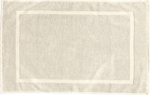 REDBEST Duschvorlage, Badteppich Chicago Creme Größe 50x80 cm - extra dick, weich, saustark und strapazierfähig (weitere Farben)