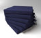 Market-Alley Stuhlkissen Sitzkissen mit Bänder für Gartenstuhl, Küche oder Esszimmerstuhl Stuhlauflage (115 Marineblau 40x40x4cm - 6er Set)