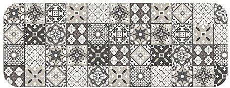 Douceur d'Intérieur, Tapis Rectangle 45 x 120 cm Flanelle Imprimee Gaston