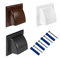 Cowled Duct Cover with Gravity Flap, Wall Mounted Heat and Air HVAC Vent, Rain and Wind Resistant Plastic Ventilation Ducting, Non-Return Vented Grill, White