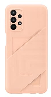 Samsung Card Slot Cover EF-OA235 für das Galaxy A23 5G| Back Cover, Handy-Hülle, stoßfest, Schutz Case, Kartenhalterung, Peach