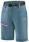 Black Crevice Damen Trekking Shorts, Blue Mirage/pink, 36