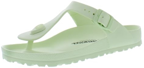 Birkenstock Unisex Gizeh EVA Faded Lime Sandals 5.5 UK