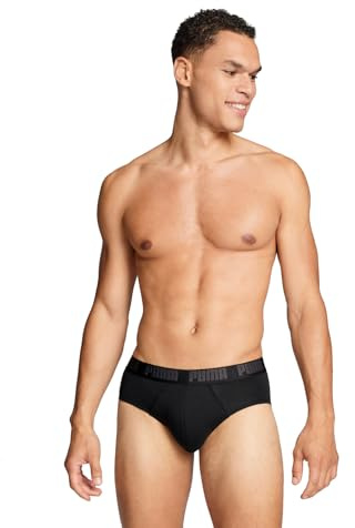 Puma Men Everyday Slips (2er Pack), schwarz/schwarz, M