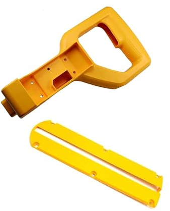 Gehrungssägegriff Clamshell Set 393960-00 passend für DeWalt DW703 Typ 1-3 DW703-B2 DW703-B2 DW713 & Gehrungssäge Schnittplatte 146726-02 passend für DW703 DW704 DW704A DW705S DW700 5 DW70. 6 DW715