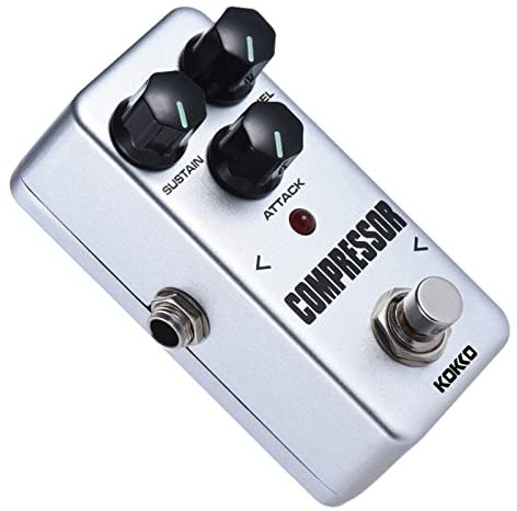 effector,HUIOP FCP2 Mini Compressor Pedal Portable Guitar Effect Pedal, Effect Pedal,effector