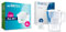 BRITA MAXTRA PRO All-in-1 Water Filter Cartridge 4 Pack (New) - Original BRITA Refill reducing & Aluna Water Filter Jug White (2.4L) incl. 1x MAXTRA PRO All-in-1 Cartridge - Fridge-Fitting