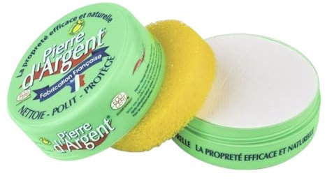 QUAILITAS Natural Detergent [300g/Lemon] Multipurpose Kitchen Cleaner Paste for Cleaning Tile, Pots, Sink, Decomposable Detergent Paste with Cleaning Sponge – Household Cleaners