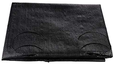JYCRA Unkrautschutz, Landschaftsstoff, Unkrautblock, Gartenarbeit, Bodendecker, Matte, Unkrautbekämpfung, Gartentuch, Unkrautschutz, Landschaftsstoff, Robust, mit Pflanzlöchern (1 X 3,6 M)(#1)
