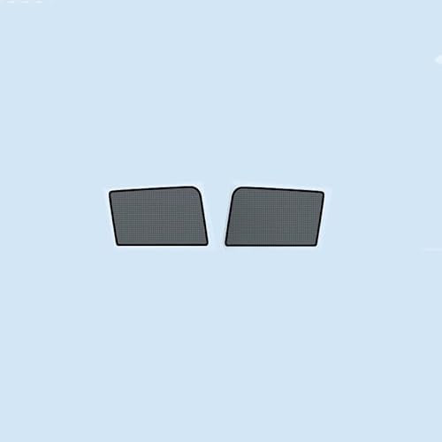 Auto Seitenscheibe Sonnenschutz für Volvo EC40,Magnetisch Mesh Autofenster -Sonnenschutz Reduziert Wärme und UV-Strahlung Autozubehör,2pcs Rear Side Windows