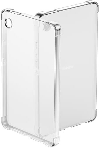 ProCase Clear Case for Samsung Galaxy Tab A9 8.7 Inch 2023, Slim & Lightweight Transparent Anti-Yellowing TPU Shockproof Protective Cover for Tab A9 8.7 SM-X110/X115/X117 -Clear
