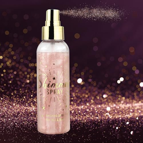 Spray pailleté pour cheveux et corps instantanément, laque pailletée pour le visage poudre scintillante pour le corps ajoute un éclat scintillant pour les femmes cheveux, peau vêtements séchage rapide