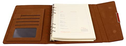 HONMEET 1stk Business-notizbuch Agenda Notizblock Terminkalender 2021 Tagesplaner 2021 Zeitplan-notizbuch Zeitplan Handbuch Tägliches Schreibheft Notizblock Schreiben Planungsbuch Papier